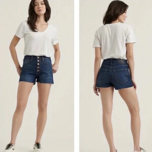 LUCKY BRAND Lucky Pins Short W/ Exposed Buttons 28